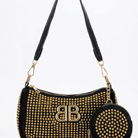 Balenciaga Studded Shoulder Bag For Women