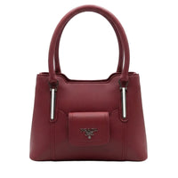 Prada Luxury Front Pocket Top Handle Handbag For Women