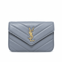YSL Chevron Quilted Crossbody Bag for Women
