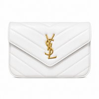 YSL Chevron Quilted Crossbody Bag for Women