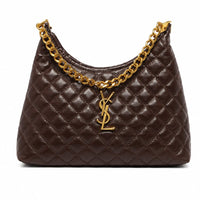 YSL Quilted Chain Strap Shoulder Bag for Women