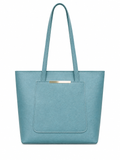 Bagvessa Teal Blue Tote Bag for Women