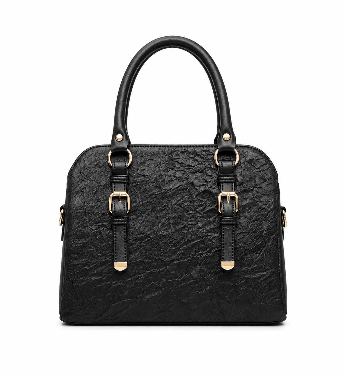 Buckle-Accented Handbag for Women