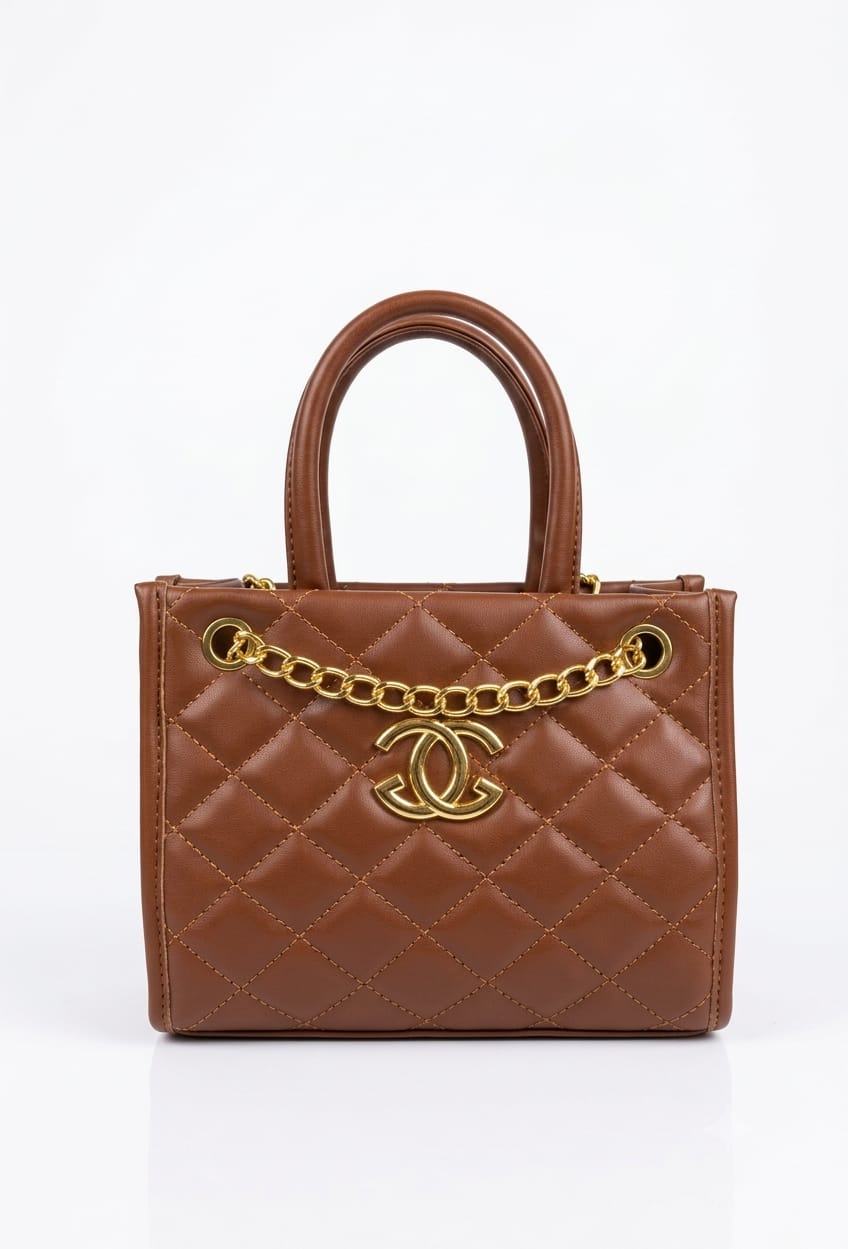 Chanel Quilted Chain Handbag For Women 