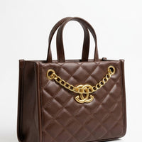 Chanel Quilted Chain Handbag For Women 