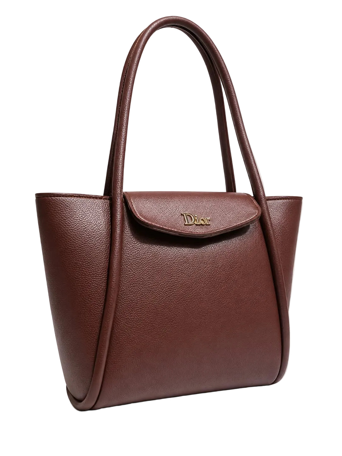Dior Brown Flap Tote Bag For Women 