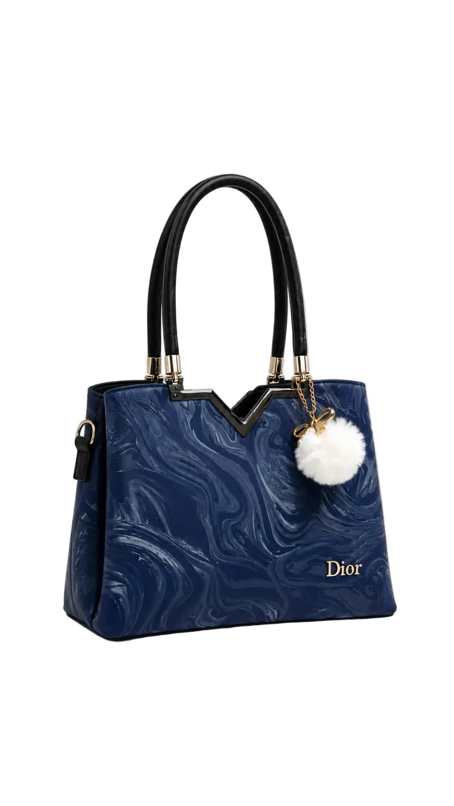Dior Marble Print Handbag For Women 