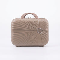 Instagon Hard Shell Vanity Travel Cosmetic Case for Women