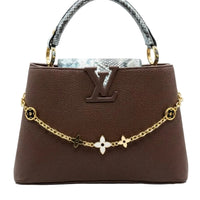 LV Classic Pebbled Leather Fashion Tot