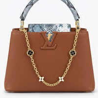 LV Classic Pebbled Leather Fashion Tot