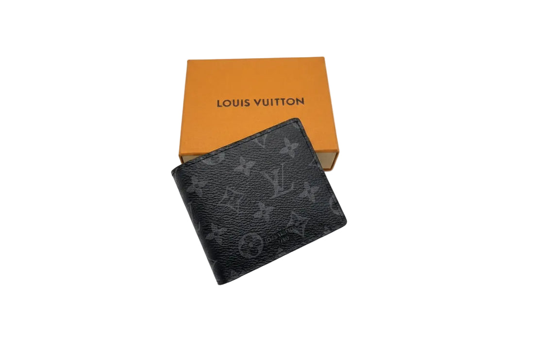 Louis Vuitton Bi-Fold Leather Wallet for Men