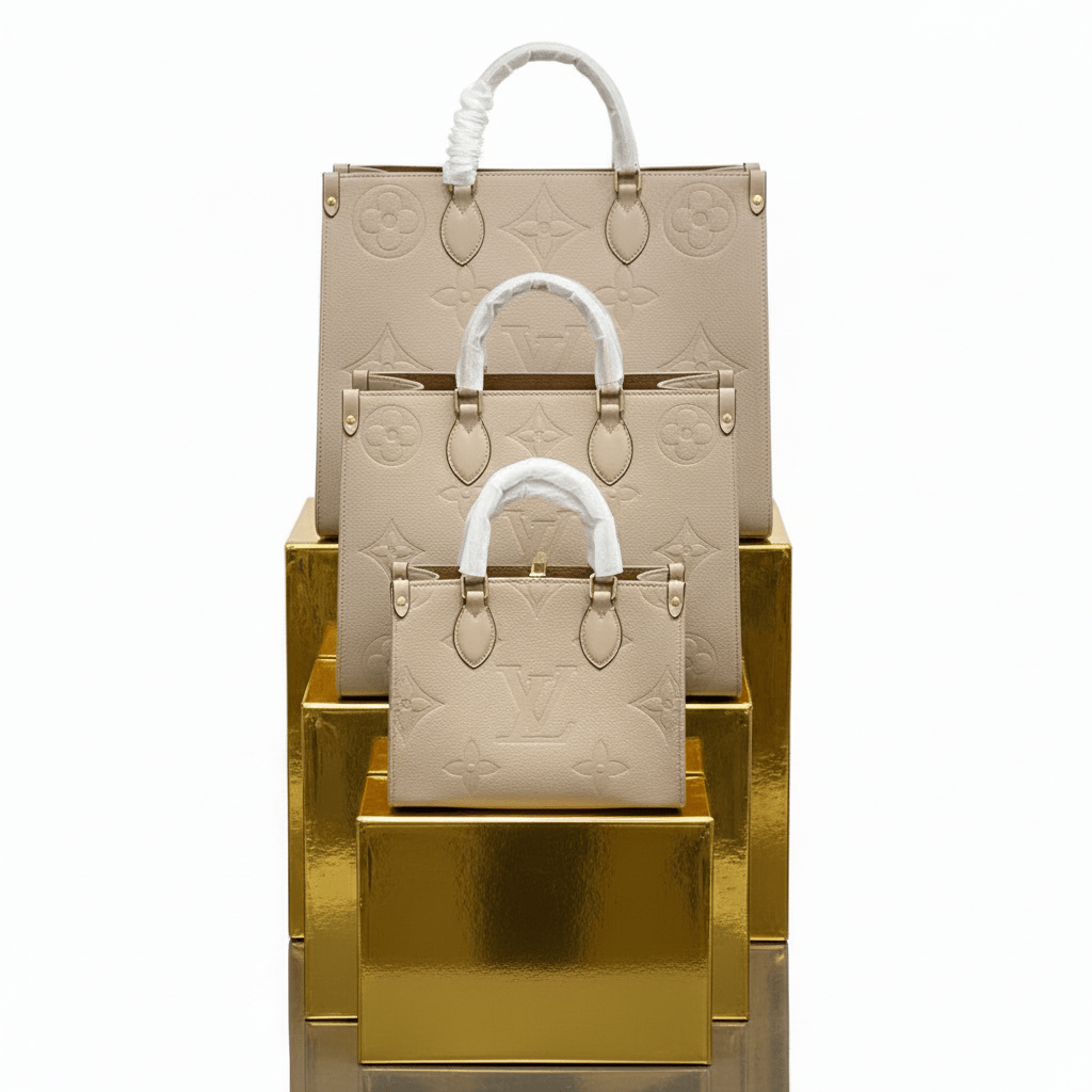 Louis Vuitton Embossed Tote Bag For Women 