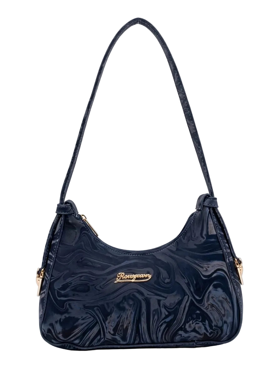 Marble Print Shoulder Bag For Women 