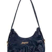 Marble Print Shoulder Bag For Women 