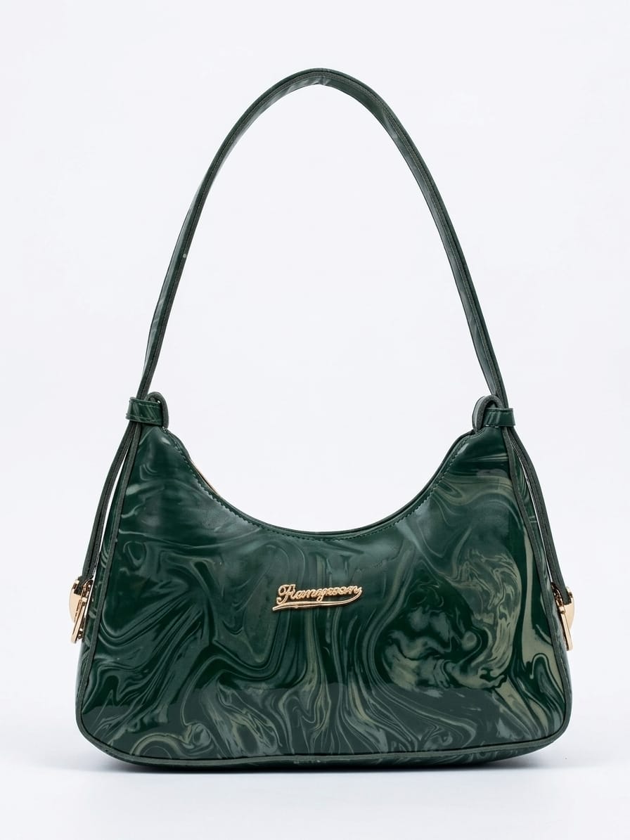 Marble Print Shoulder Bag For Women 