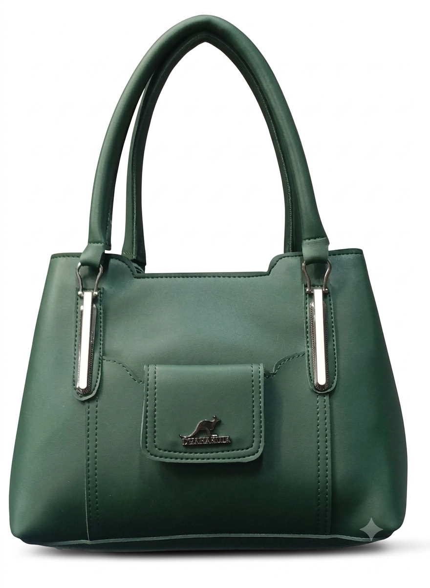 Prada Luxury Front Pocket Top Handle Handbag For Women