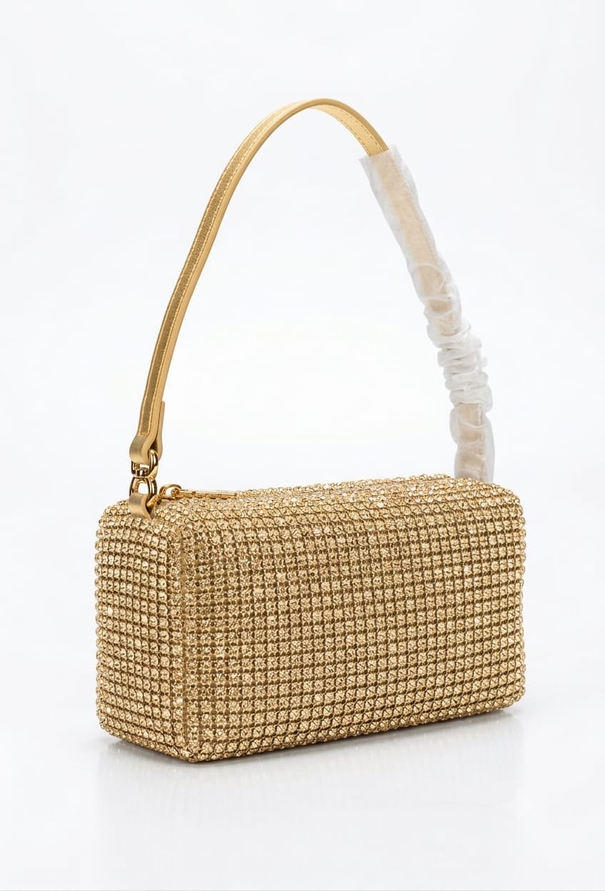 Sparkling Crystal Rhinestone Evening Handbag For Women 