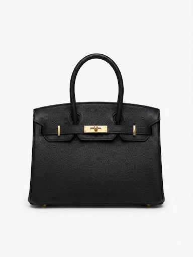 Tri-Color Birkin-Style Luxury Handbag for Women