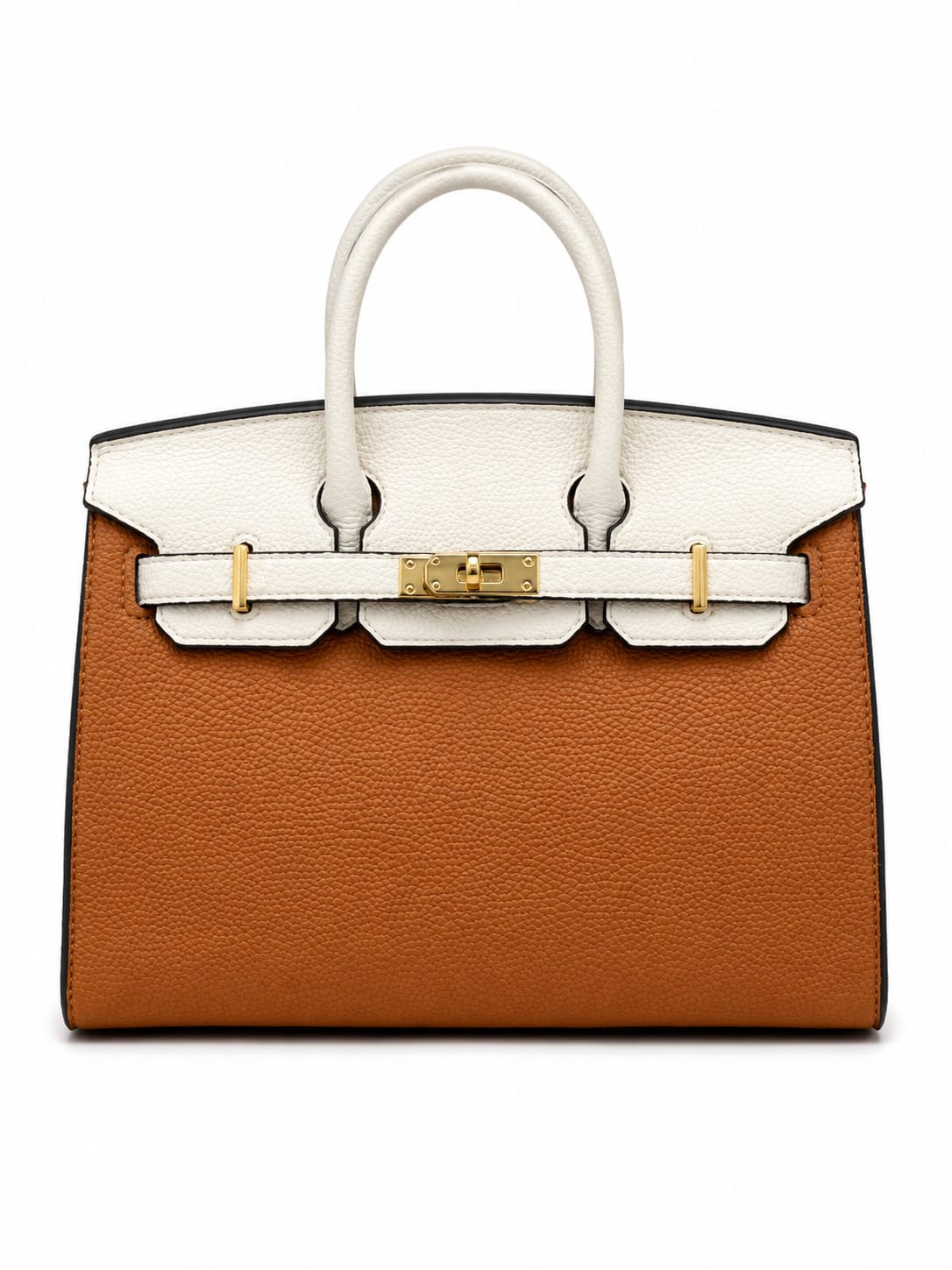Tri-Color Birkin-Style Luxury Handbag for Women