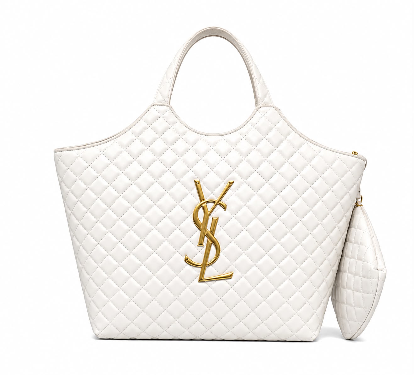 BAGVESSA Quilted Shoulder Tote Bag for Women