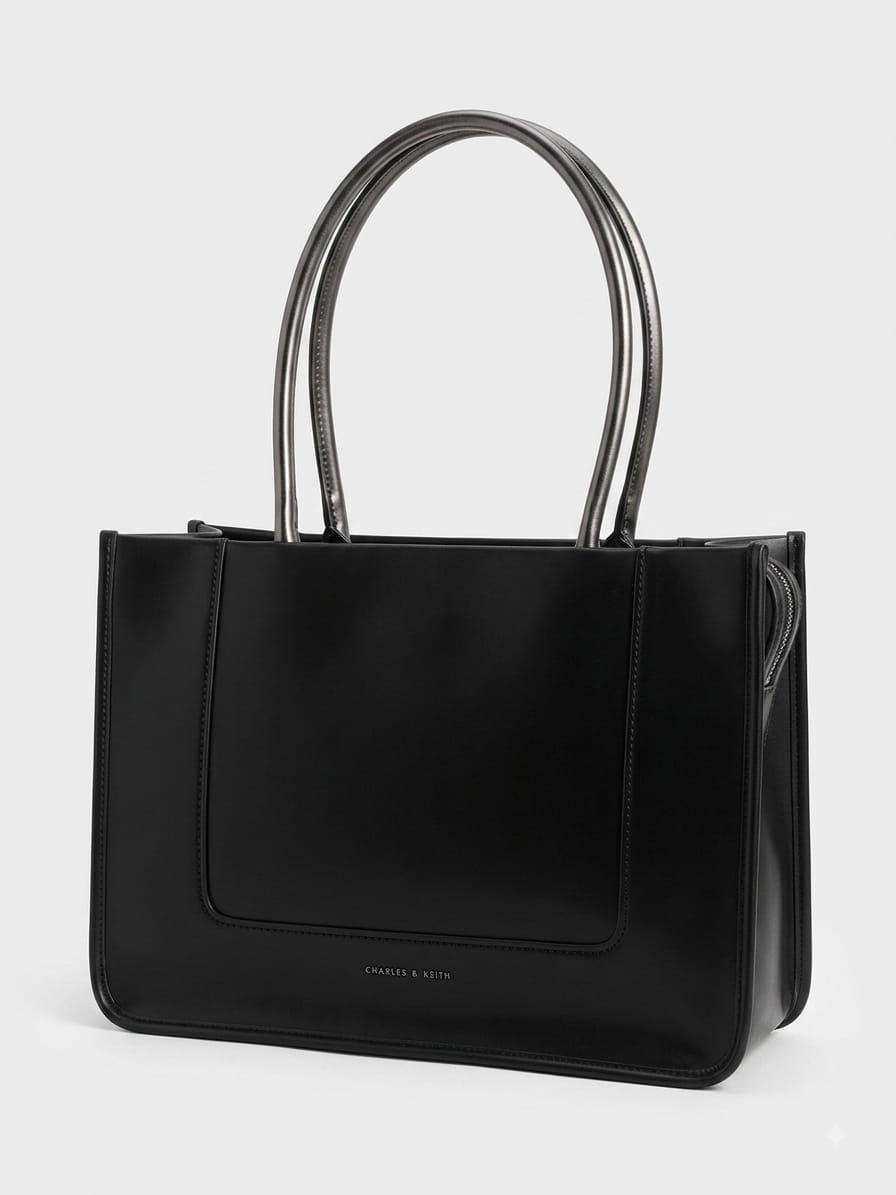 BAGVESSA Charles & Keith  Luxury Tote Bag for Women