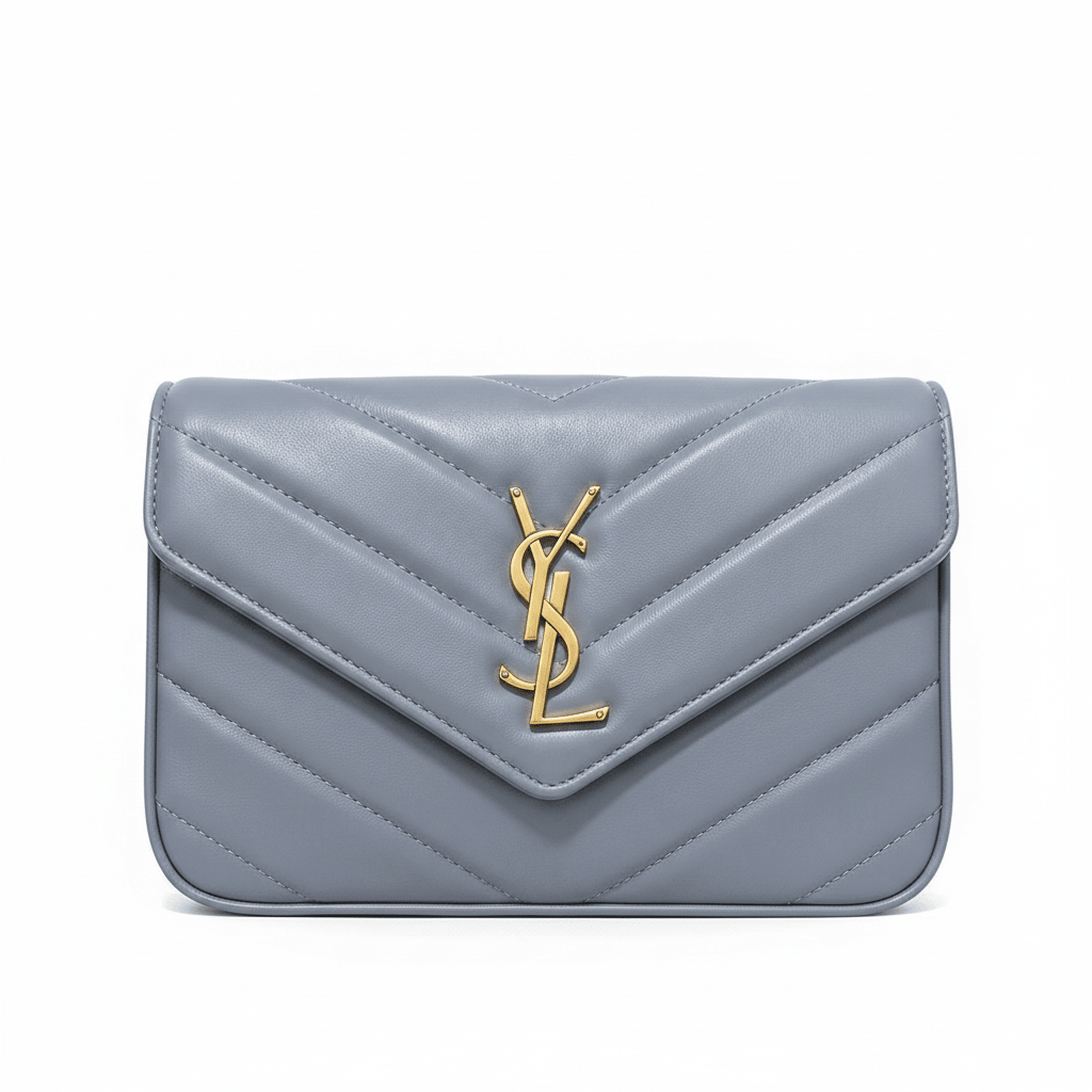 YSL Chevron Quilted Crossbody Bag for Women
