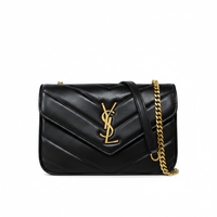YSL Chevron Quilted Crossbody Bag for Women