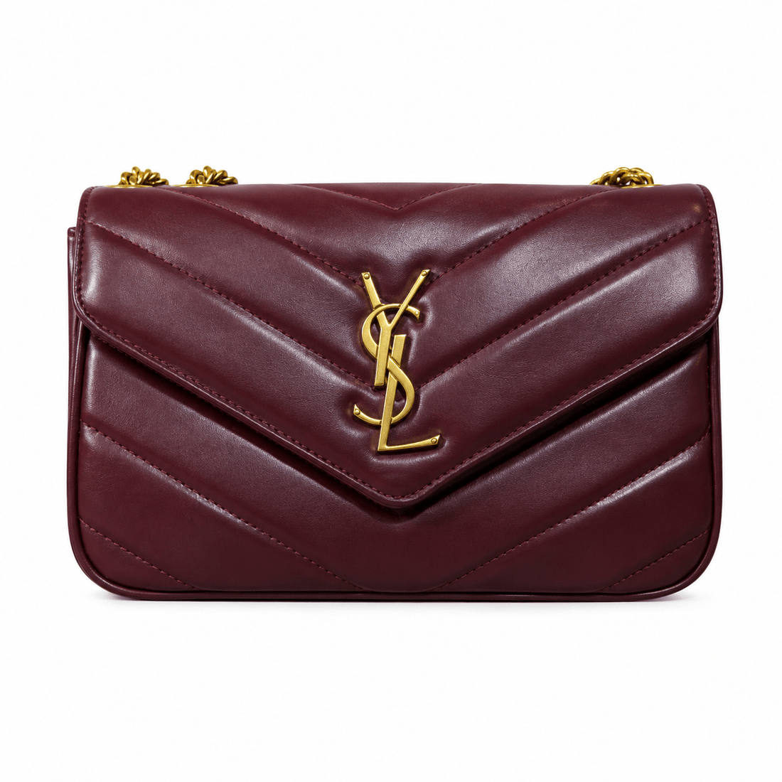 YSL Chevron Quilted Crossbody Bag for Women