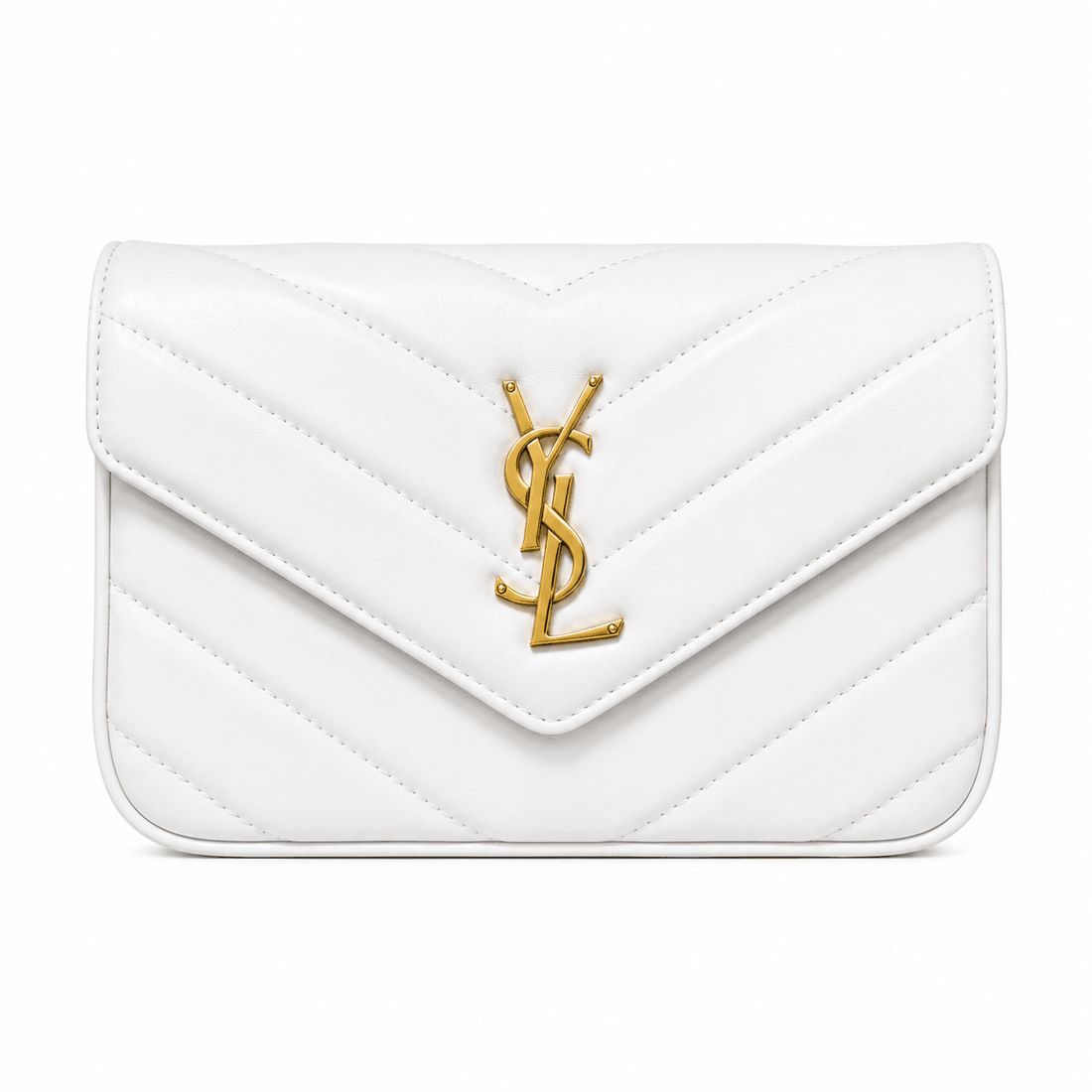 YSL Chevron Quilted Crossbody Bag for Women