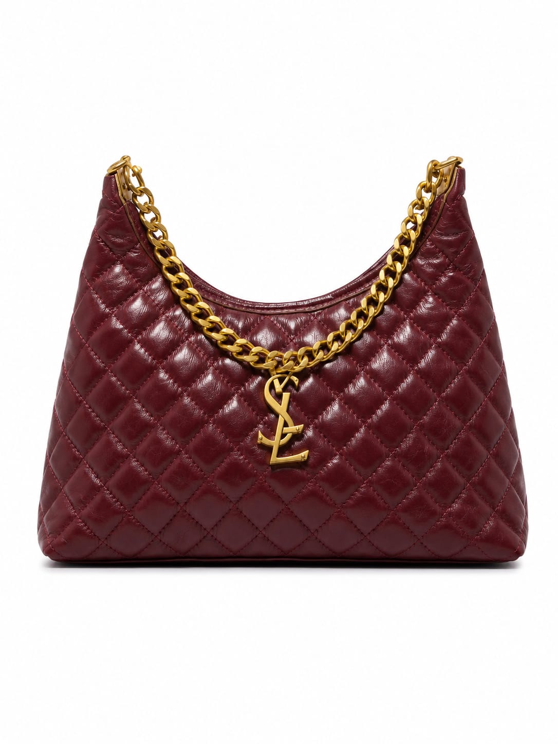  YSL Quilted Chain Strap Shoulder Bag for Women