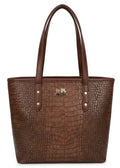 BAGVESSA COACH  Crocodile Texture Tote Bag for Women